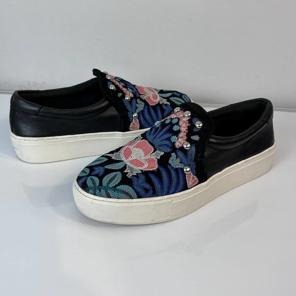 Rebecca Minkoff Noelle Embellished Slip On Sneakers Size 5.5 - Picture 1 of 10